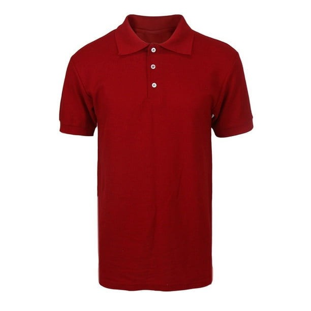 Kimloog Mens Solid Short Sleeve Polo Shirt Slim Fit Lapel Buttons Tops Kimloog Mens Solid Short Sleeve Polo Shirt Slim Fit Lapel Buttons Tops